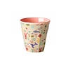 Rice kinderbeker zeedieren Ocean print klein roze