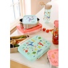 Rice lunchbox roestvrij staal Ocean print blauw
