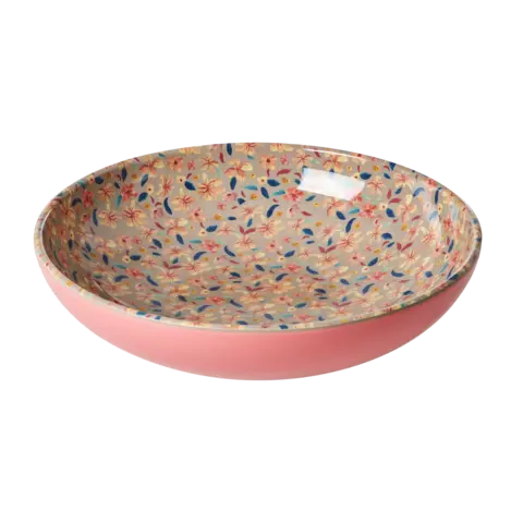 Rice melamine salade schaal Sandy Flower print