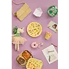 Rice melamine bord Unicorn Love print