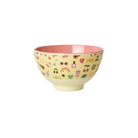 rice Denmark Rice melamine schaaltje Unicorn Love print klein