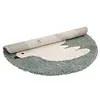 Nattiot vloerkleed kinderkamer rond vogel Bohemian Bird aqua/creme