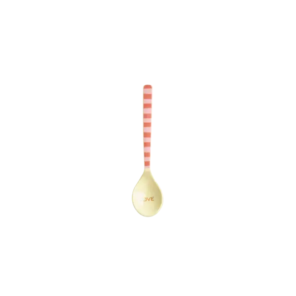rice Denmark Rice melamine theelepel strepen Organic Stripes print