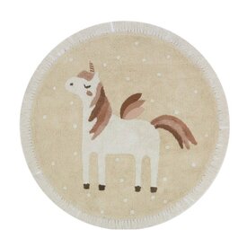 Tapis Petit Tapis Petit kindervloerkleed eenhoorn Faye beige