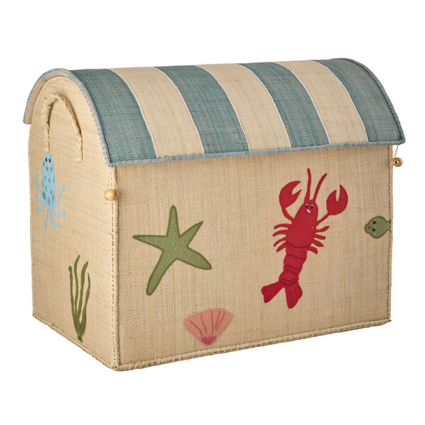 rice Denmark Rice speelgoedmand huis Ocean kreeft en zeester