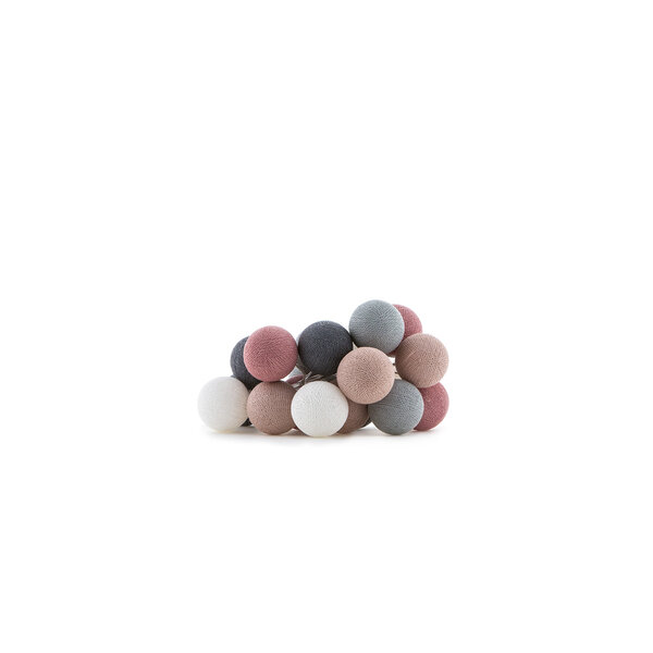 Cotton Ball Lights Cotton Ball Lights lichtslinger roze  Dirty Rose USB