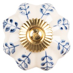 Deurknoppen en kastknopjes van porselein