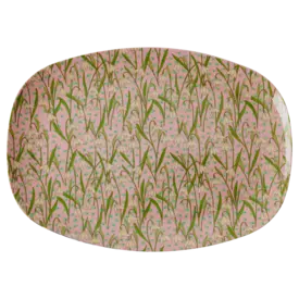 rice Denmark Rice melamine bord ovaal New Snowdrop print