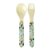 Rice melamine babybestek kermis Fun Fair blauw