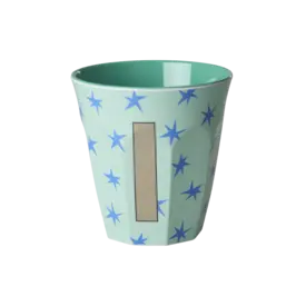 rice Denmark Rice alfabet beker letter I sterren groen blauw
