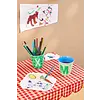 Rice melamine alfabet beker letter Z medium sterren groen blauw