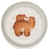Petit Monkey melamine kinderbord beer Bear and Stars groen