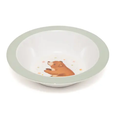 Petit Monkey melamine schaaltje beer groen