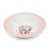 Petit Monkey melamine schaal olifant met bloemen roze
