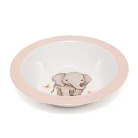 Petit Monkey Petit Monkey melamine schaaltje olifantje roze