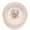 Petit Monkey melamine schaal olifant met bloemen roze