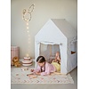 Tapis Petit vloerkleed kinderkamer Isa ecru roze