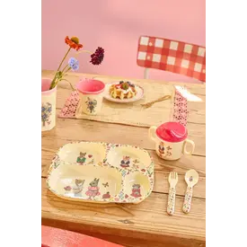 rice Denmark Rice melamine kinderservies dieren creme
