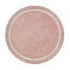 Tapis Petit vloerkleed kinderkamer roze rond Nora Rosa