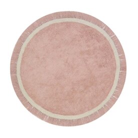 Tapis Petit Tapis Petit kindervloerkleed rond Rosa