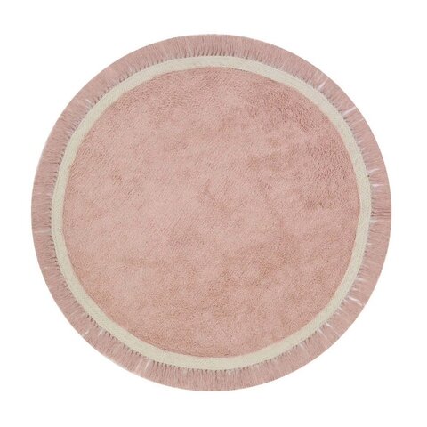Tapis Petit kindervloerkleed rond Rosa
