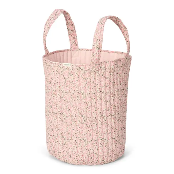 Little Dutch Little Dutch opbergmand rond Fairy Garden roze groot