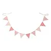 Little Dutch decoratieslinger vlaggen Fairy Floral roze