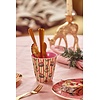 Rice kerst beker hertjes Sweet Forest print creme