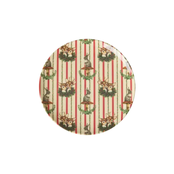 rice Denmark Rice melamine taartbordje Sweet Forest klein creme