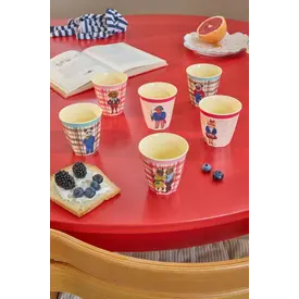 rice Denmark Rice melamine bekers vintage dieren print klein