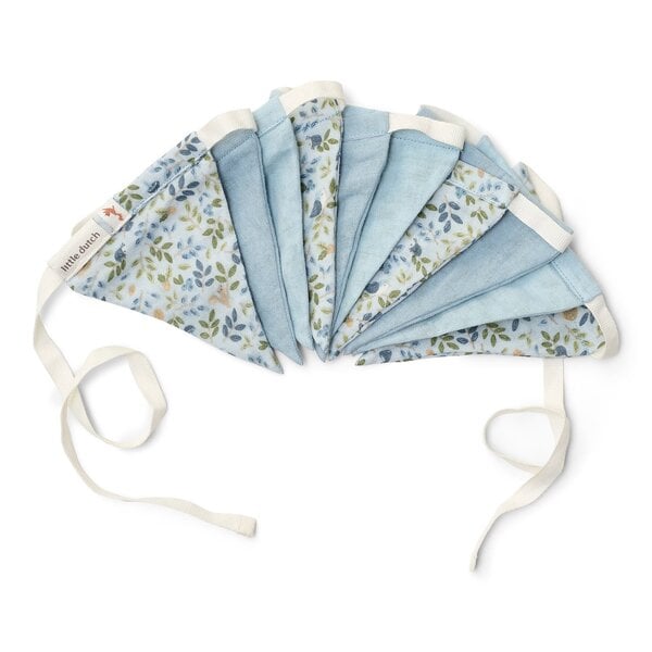 Little Dutch Little Dutch decoratieslinger vlaggen Forest Adventure blauw