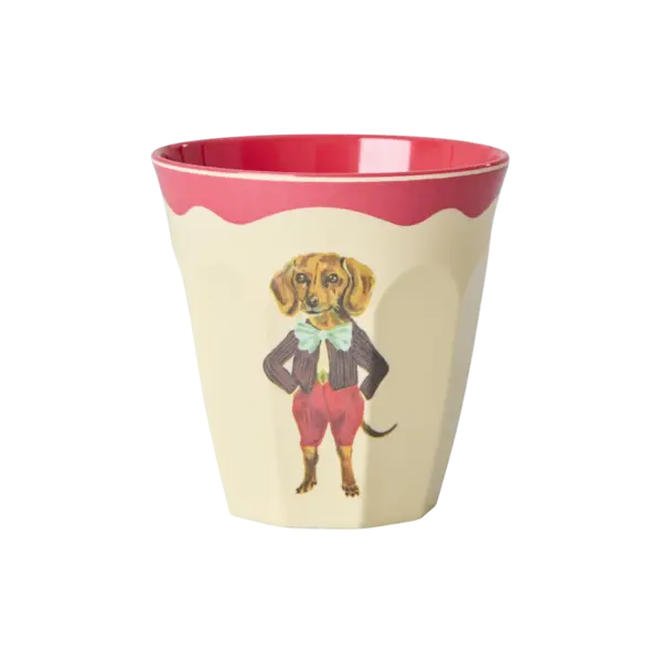 rice Denmark Rice melamine beker medium Hond Nathalie  Lété medium