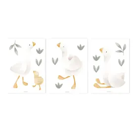 Little Dutch Little Dutch muursticker gansjes Little Goose
