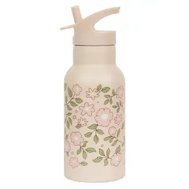 A Little Lovely Company A Little Lovely Company drinkfles roestvrij staal bloesems roze