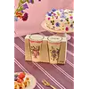 Rice hoge beker vintage bloemen print Nathalie Lété Set van 2