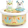 Djeco magnetisch muziekdoosje Baby Music beer en uil