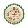 Rice melamine kinderbord Hero print groen