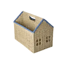 rice Denmark Rice boekenrek huis blauw