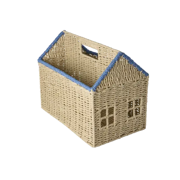 rice Denmark Rice boekenrek huis blauw