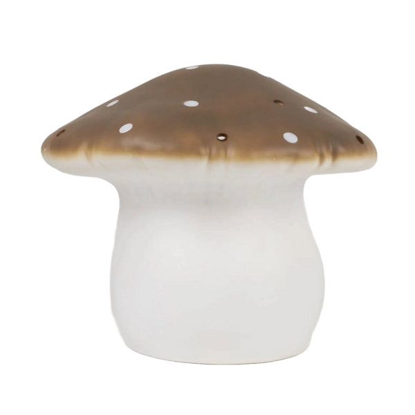 Heico figuurlampen Figuurlamp vliegenzwam chocolade bruin