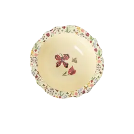 rice Denmark Rice melamine schaaltje vlinder Nathalie Lété creme klein