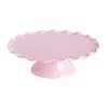 A Little Lovely Company taartplateau golfjes roze