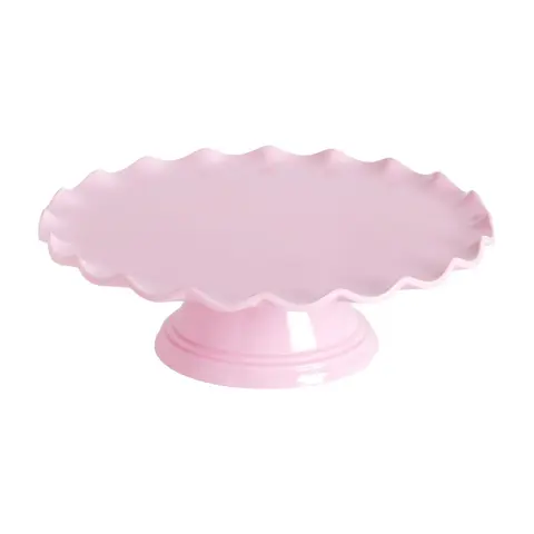 A Little Lovely Company taartplateau golfjes roze