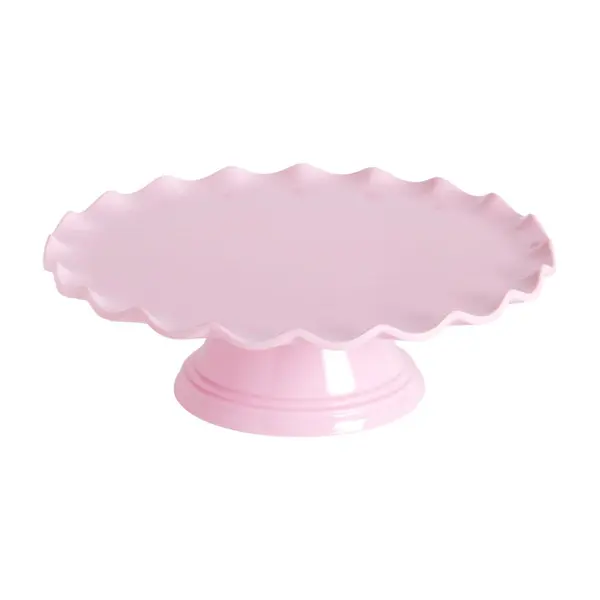 A Lovely Little Company A Lovely Little Company taartplateau golfjes roze