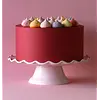 A Little Lovely Company taartplateau golfjes roze