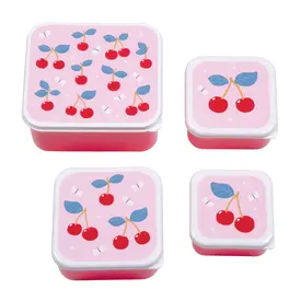 A Little Lovely Company A Little Lovely Company snackboxen kersen