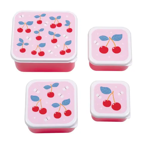 A Little Lovely Company snackboxen kersen