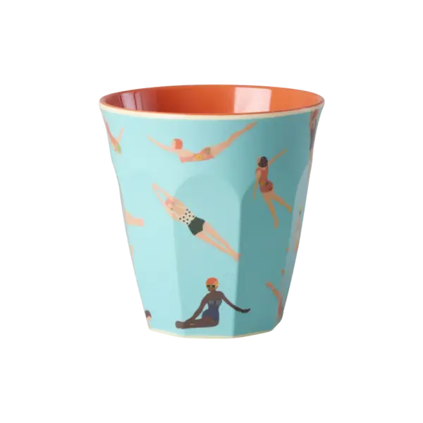 rice Denmark Rice beker medium Retro Swimster print
