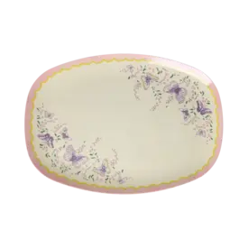 rice Denmark Rice melamine bord ovaal vlinders
