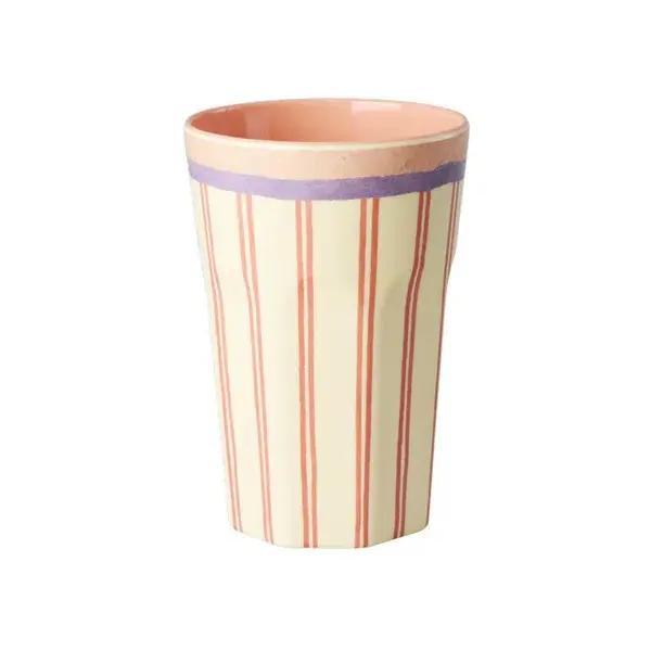 rice Denmark Rice melamine beker groot strepen Stripey Love print